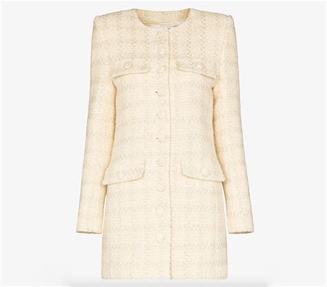 ysl white tweed dress|The Exact Saint Laurent Dress in Netflix's K.